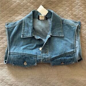 Denim vest